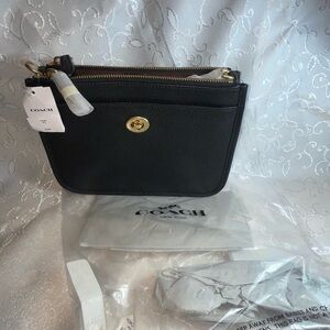 Coach Black Leather Bag
